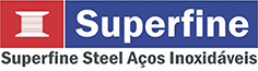 Logo Superfine Steel Aços Inoxidáveis